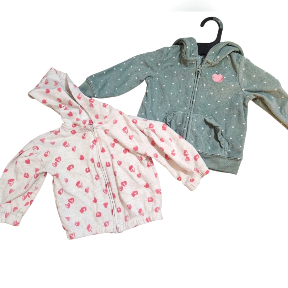 Carter's  Hooded Zip- Up Jackets Bundle
